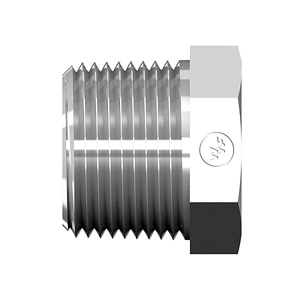 Hex Head Pipe Plug Stainless Steel